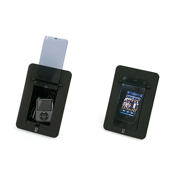 Poly-Planar Spa Side Smartphone Enclosure w/Door - Black PM2